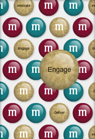 engage m&ms