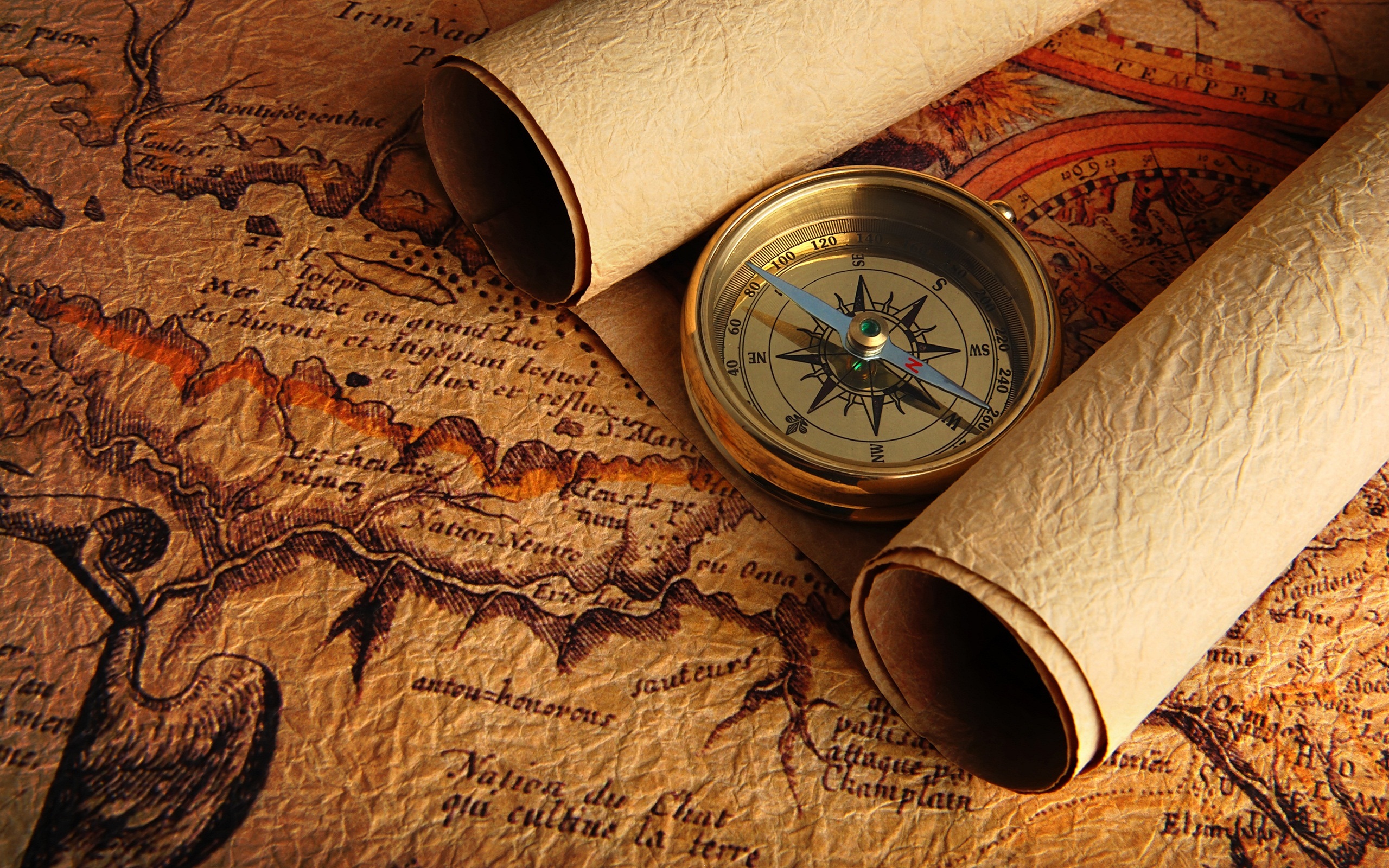 map and compass