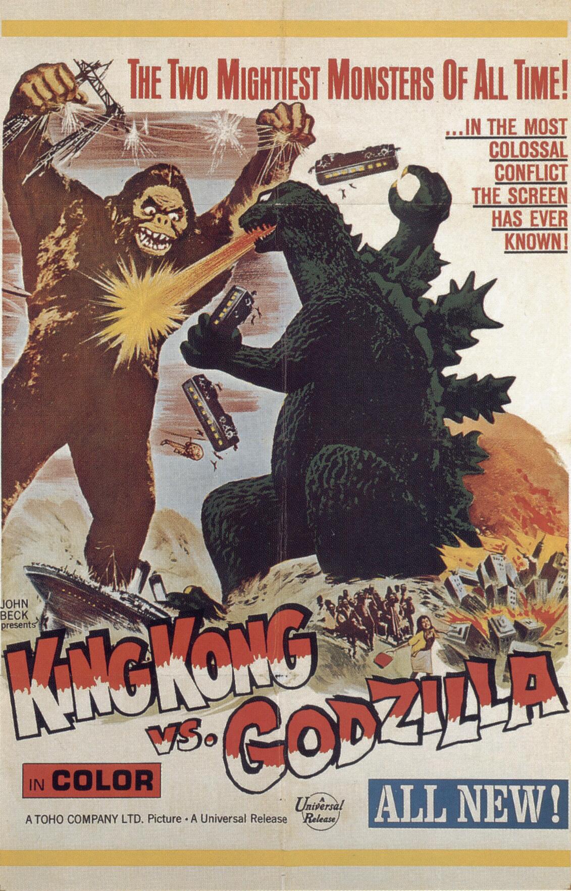 king kong vs godzilla