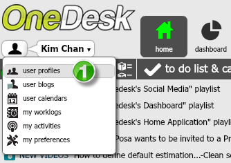 onedesk interface