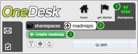 onedesk roadmaps app
