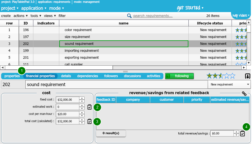 requirements management