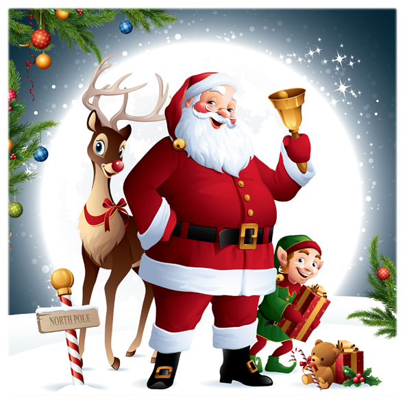 santa clause cartoon