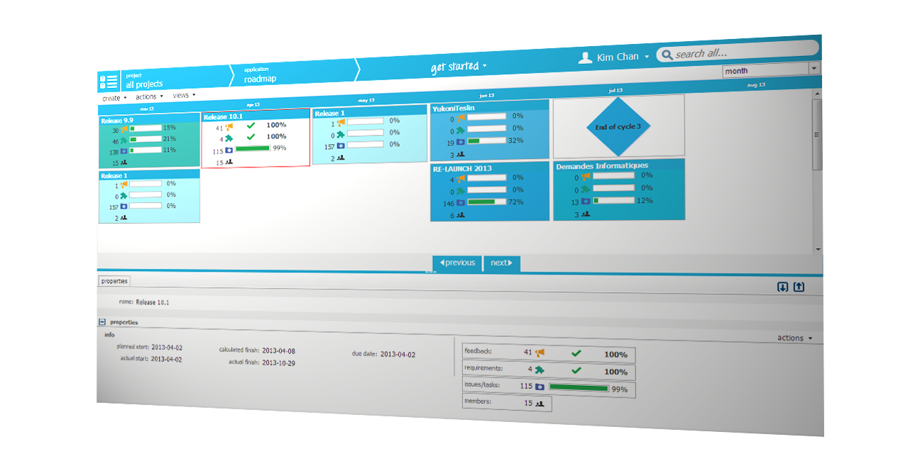 roadmap view