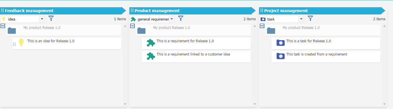 Item Flow OneDesk