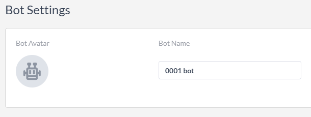 bot settings