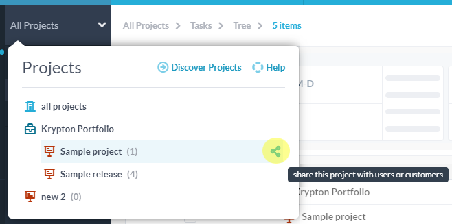 share-project-menu