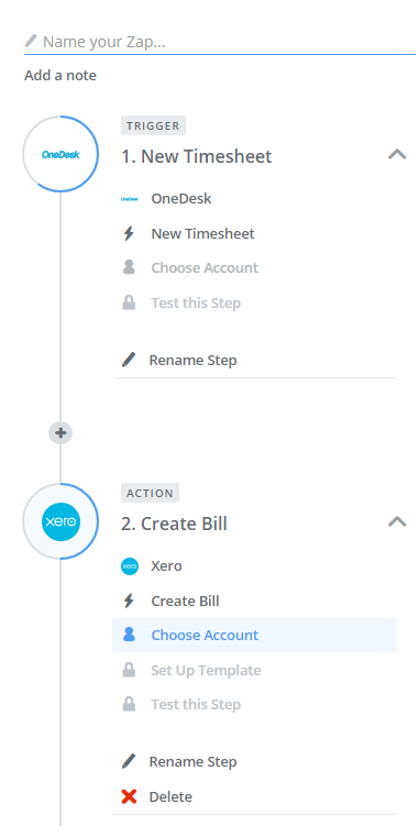 Set up Xero project management 