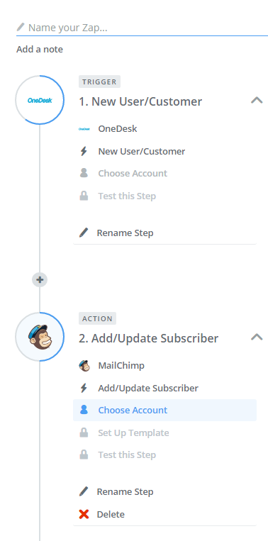 connect a helpdesk to your mailchimp