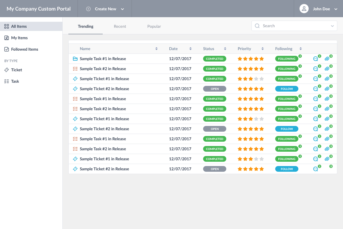 Client Management Software Simplified OneDesk Project Management