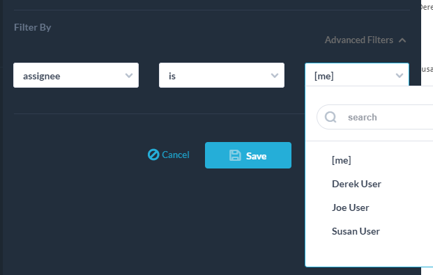 Dashboard for my assignments