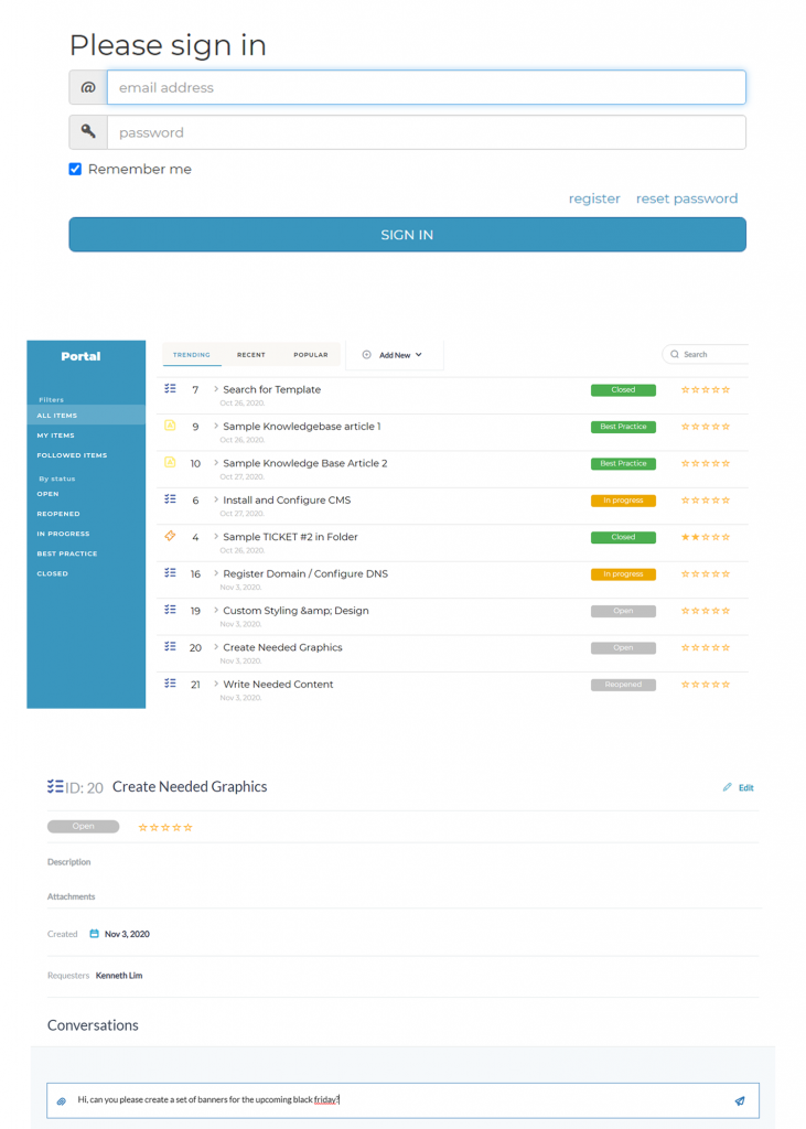 Customer Portal