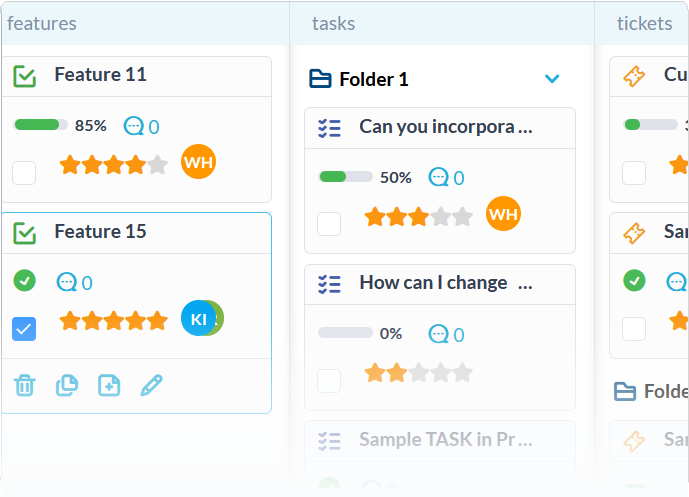 Assign tasks to teams & team members