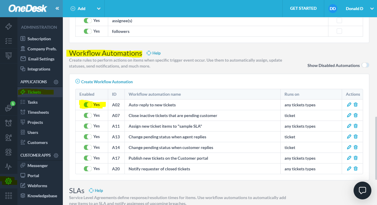 prevent email loops