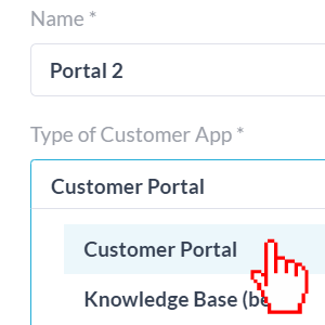 select customer portal