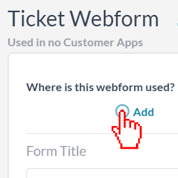 Add webform