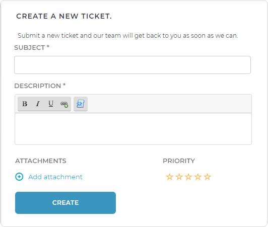 Create ticket from webform