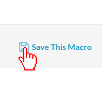Select Save This Macro