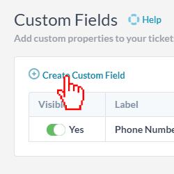 create custom field