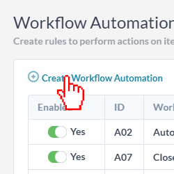 create workflow automation