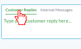 select customer replies
