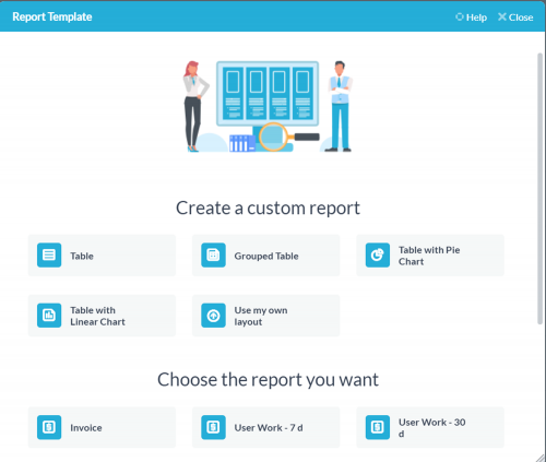 brugerdefineret rapport guide