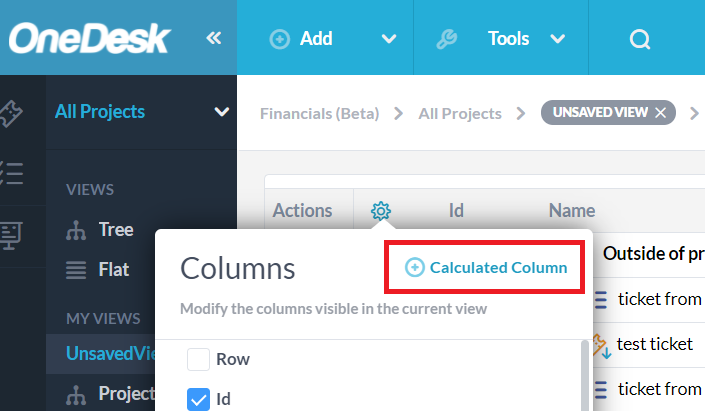 add calculated column