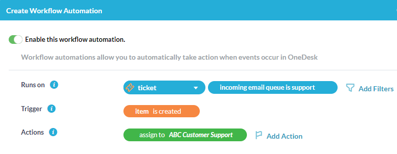 Routing automation