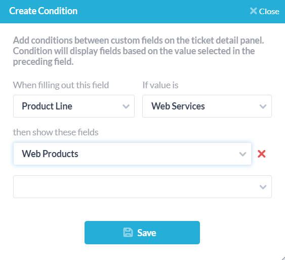 adding conditional field February 2022 release