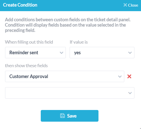 conditional field example