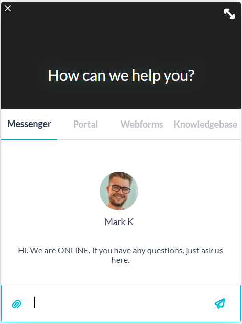 software til live chat