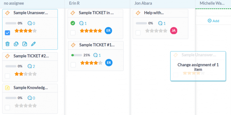 ticket custom views