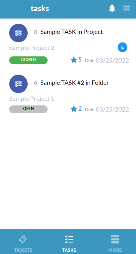 Actualización móvil de abril de 2022 de OneDesk
