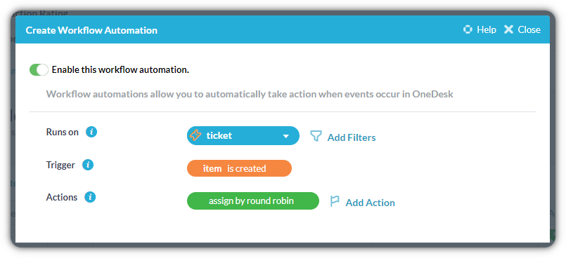 bilhetes de rota automaticamente