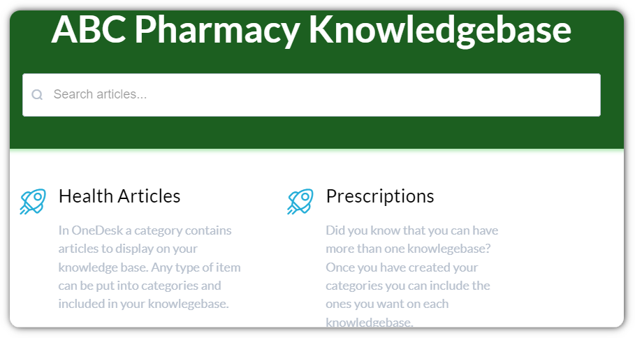 healthcare knowledge base