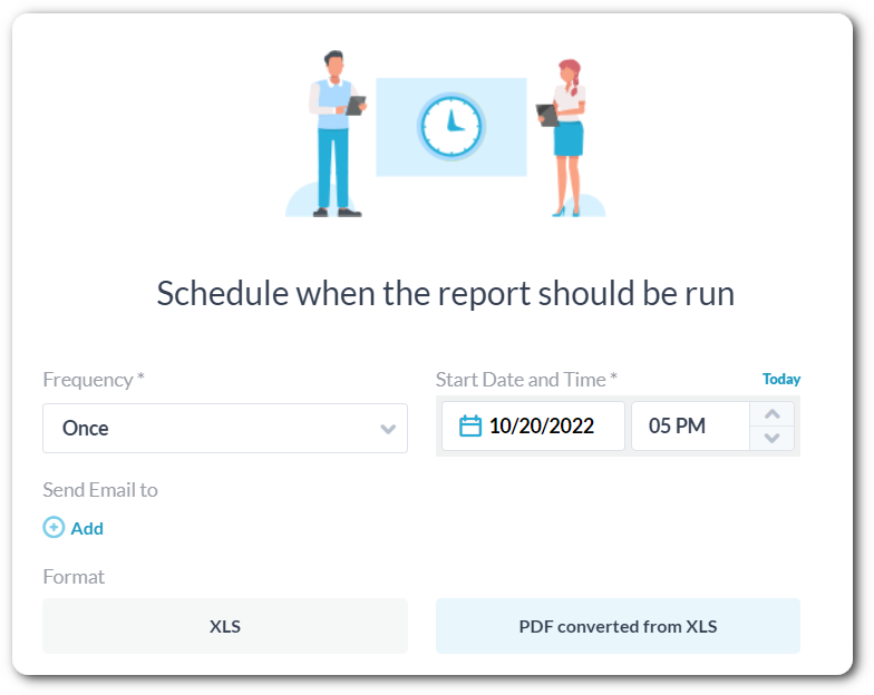 schedule reports