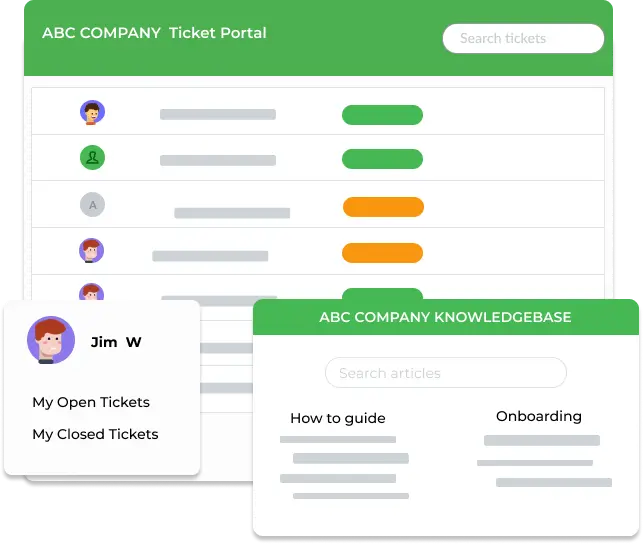 HelpDesk Ticketing portal and knowledgebase